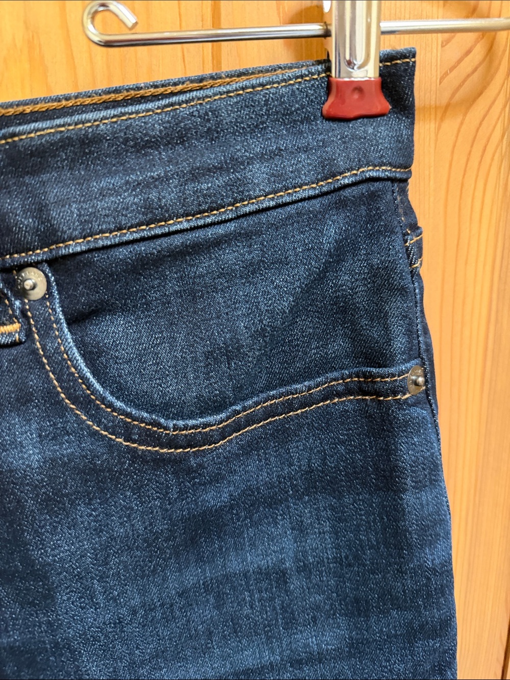 NWOT! Everlane  Dark Indigo High Rise Skinny Jeans - Picture 4 of 7